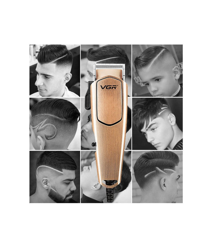 Tagliacapelli Professionale Con Filo Trimmer Per Uomo Elettrico Clippers V-131         