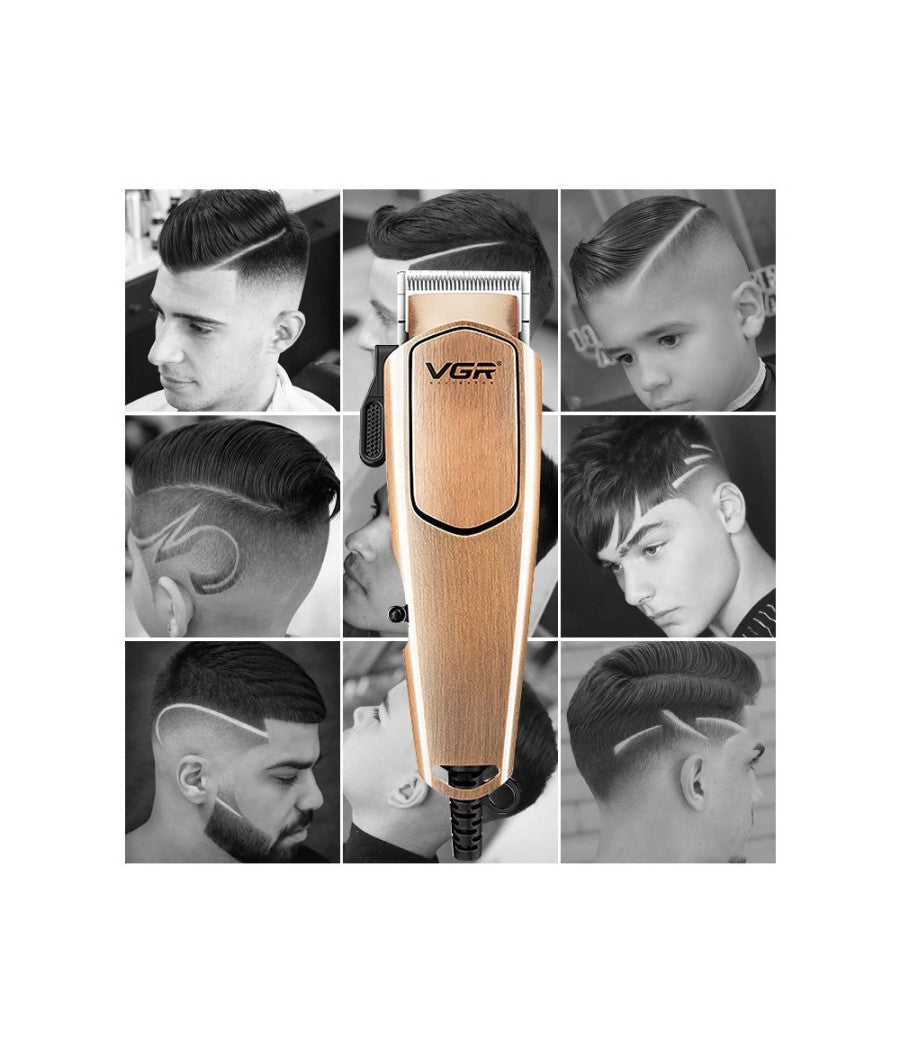 Tagliacapelli Professionale Con Filo Trimmer Per Uomo Elettrico Clippers V-131         