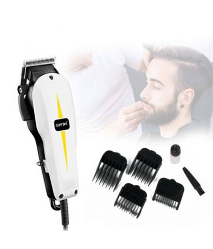 Tagliacapelli Professionale Elettrico Con Filo Trimmer Regola Barba Geemy Gm1021         