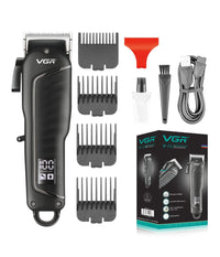 Tagliacapelli Professionale Elettrico Per Uomo Senza Fili Usb Ricaricabile V-683         