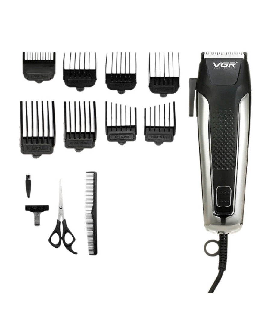 Tagliacapelli Professionale Filo Elettrico Uomo Lama In Ceramica Regolabile V120         