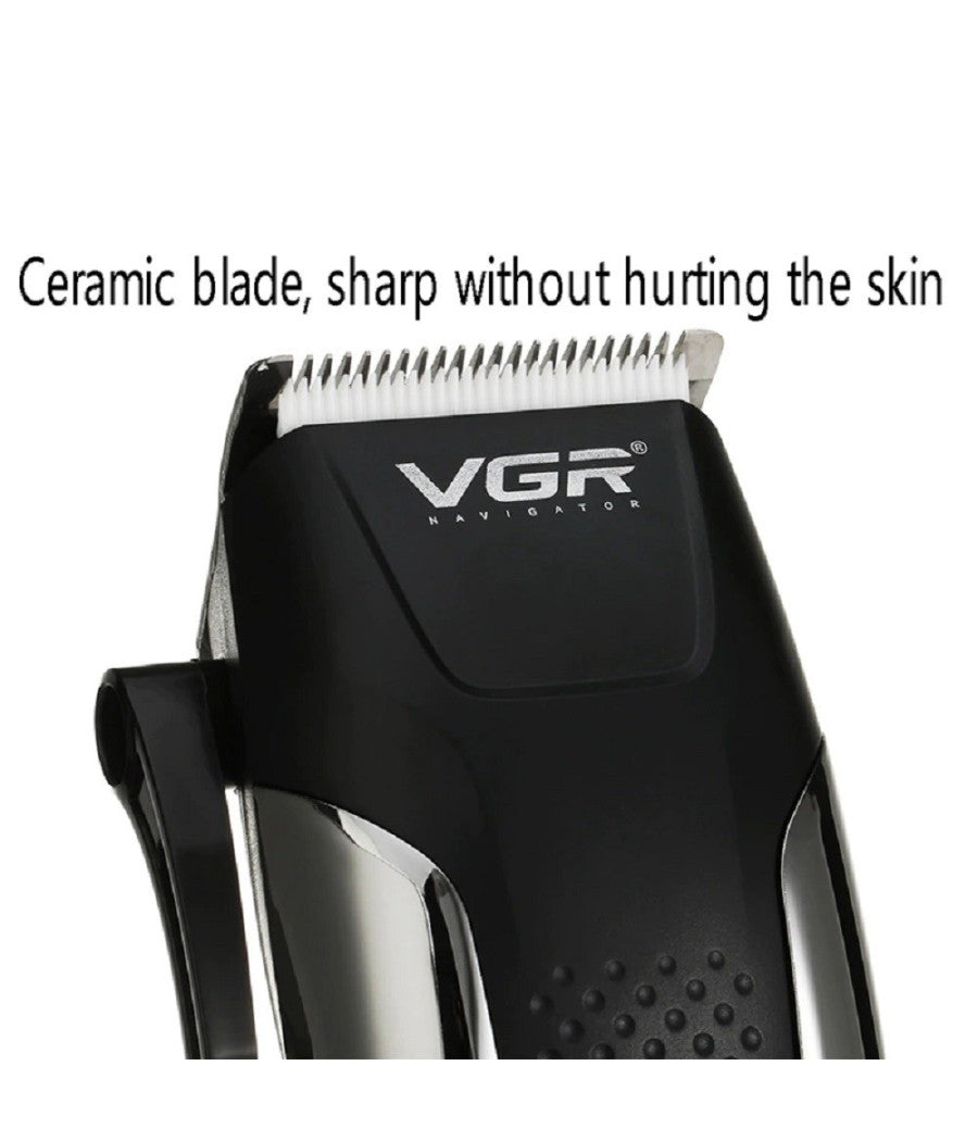 Tagliacapelli Professionale Filo Elettrico Uomo Lama In Ceramica Regolabile V120         