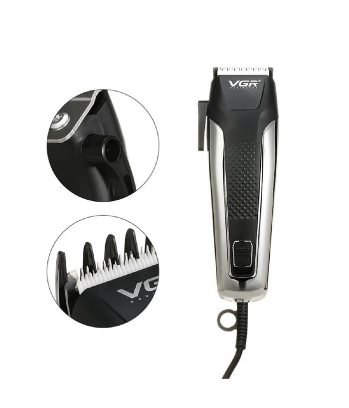 Tagliacapelli Professionale Filo Elettrico Uomo Lama In Ceramica Regolabile V120         