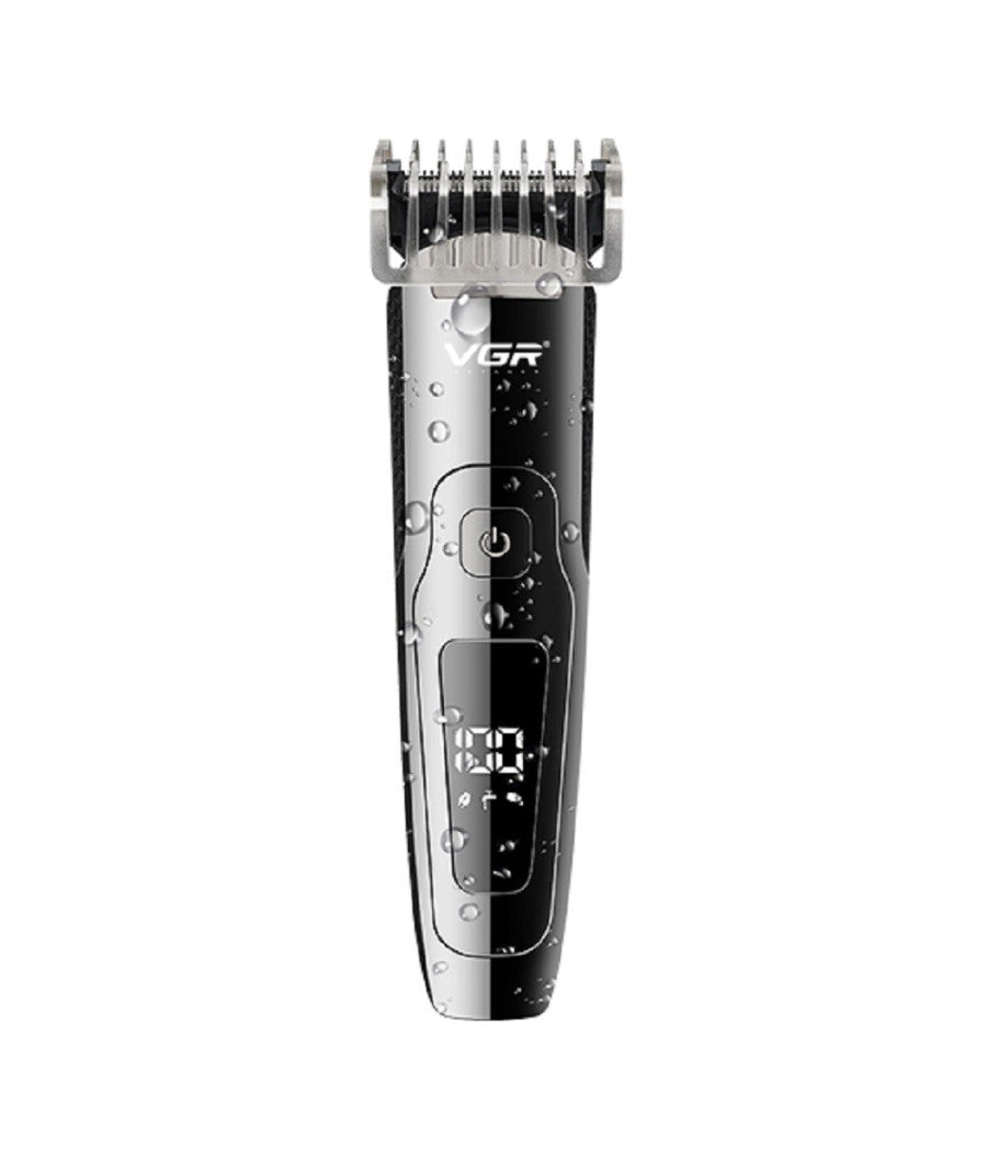 Tagliacapelli Professionale Impermeabile Ricaricabile Usb Trimmer Barba Vgr V072         