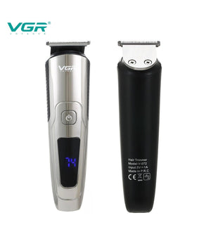 Tagliacapelli Professionale Impermeabile Ricaricabile Usb Trimmer Barba Vgr V072         