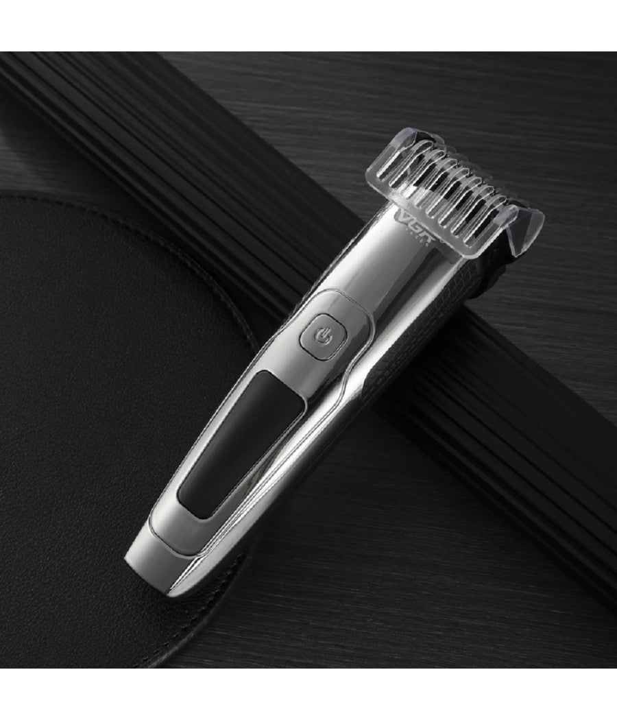 Tagliacapelli Professionale Impermeabile Ricaricabile Usb Trimmer Barba Vgr V072         