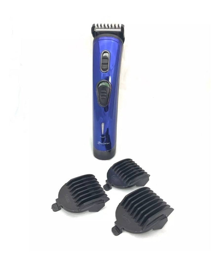 Tagliacapelli Professionale Ricaricabile A Batteria Blu O Grigia Geemy Gm-6017         