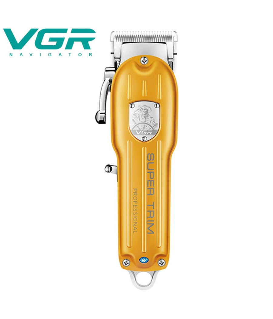 Tagliacapelli Professionale Ricaricabile Con 4 Pettini Regolabili Rasoio V-117         