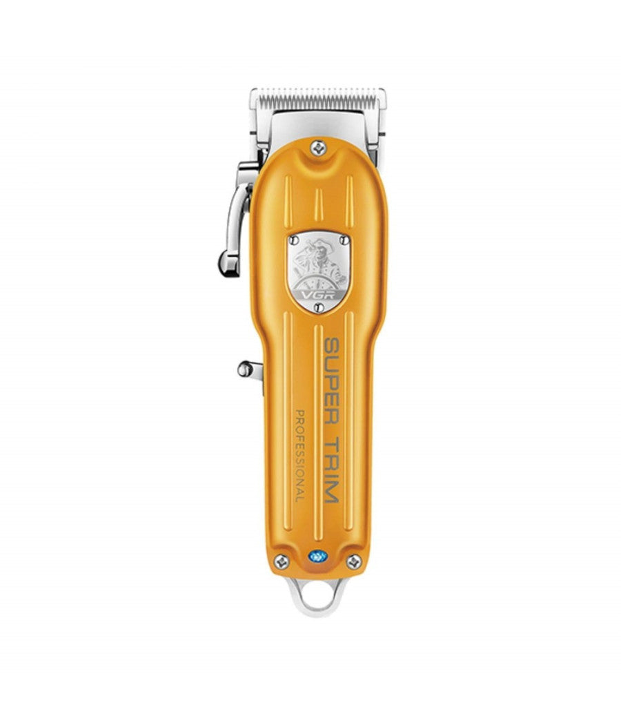 Tagliacapelli Professionale Ricaricabile Con 4 Pettini Regolabili Rasoio V-117         