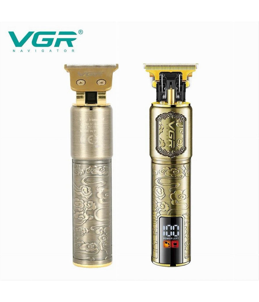 Tagliacapelli Professionale Ricaricabile Senza Fili Regolabarba Usb Rasoio V-073         