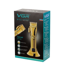 Tagliacapelli Professionale Ricaricabile Usb Base Ricarica Display Digitale V662         