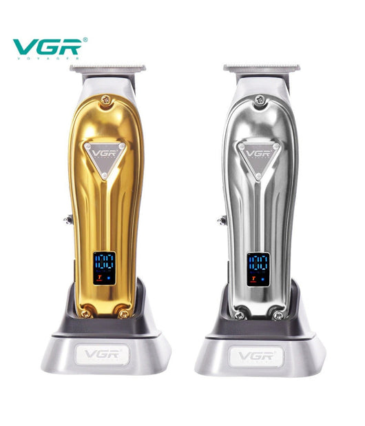 Tagliacapelli Professionale Ricaricabile Usb Trimmer Uomo Lcd Cordless V-908 Base         