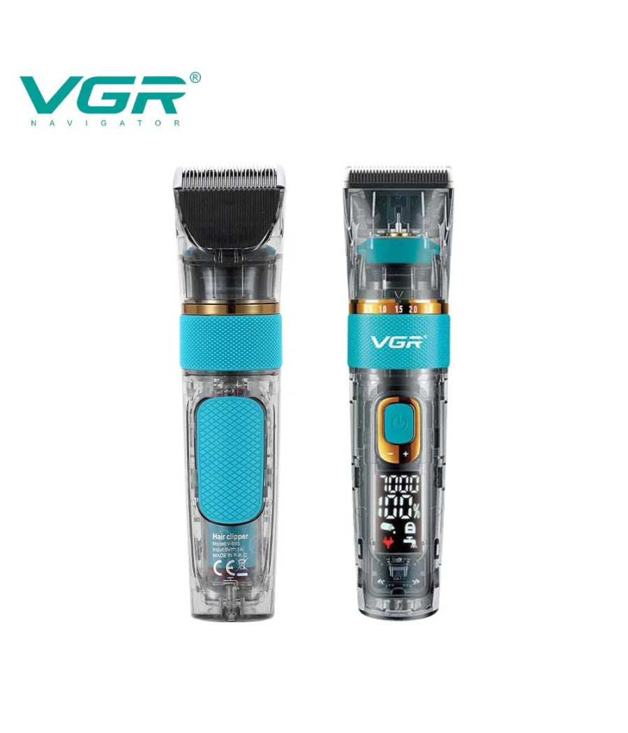 Tagliacapelli Professionale Rotella Zoom Ipx7 Impermeabile 3 Velocità  Vgr V-695         