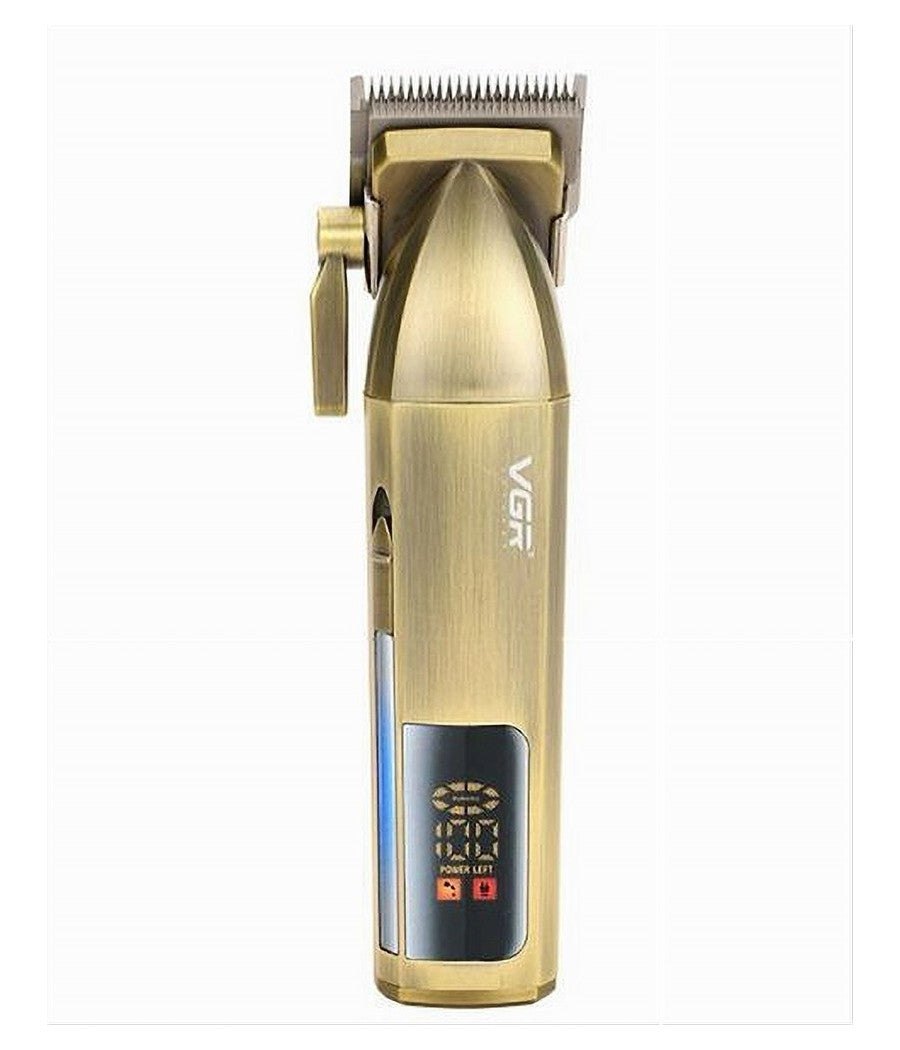 Tagliacapelli Professionale Senza Fili Display Led A Batteria Ricaricabile V-688         