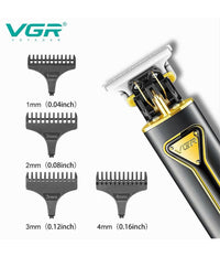 Tagliacapelli Professionale Senza Fili Lama A T Uomo A Batteria Rasoio Vgr V-009         