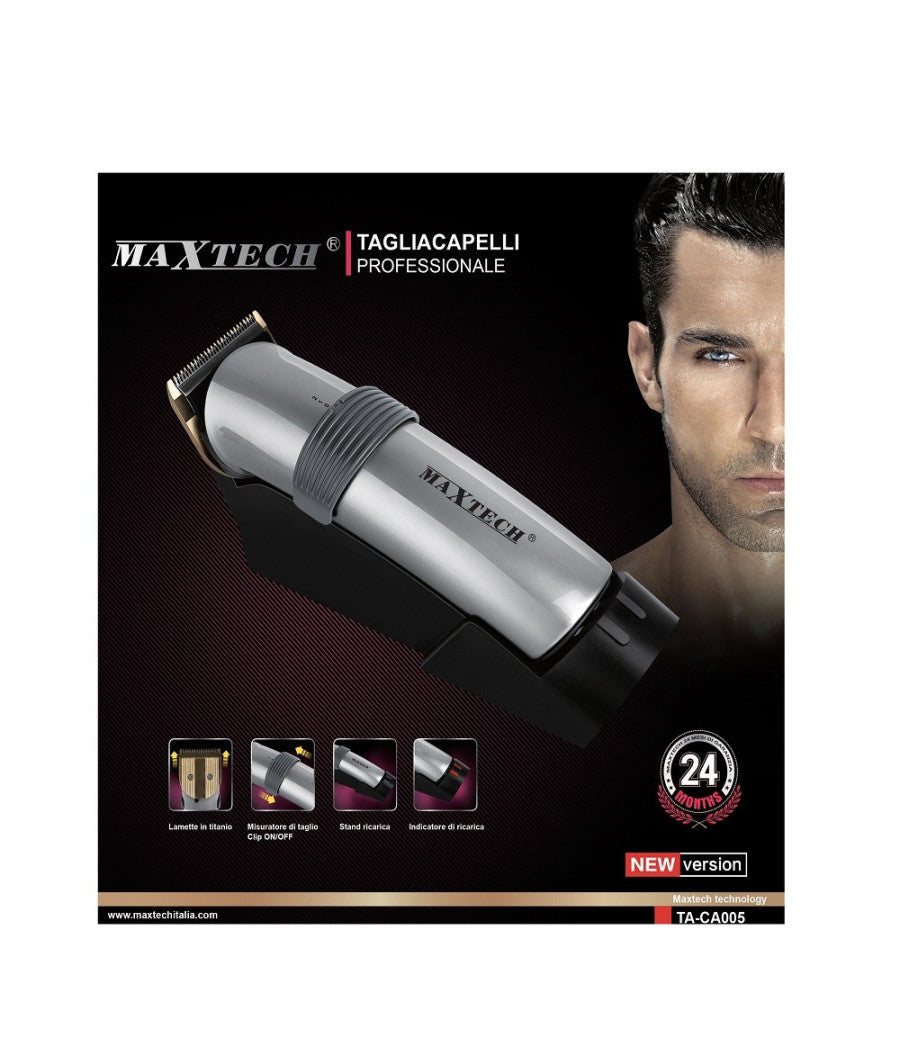 Tagliacapelli Rasoio Con Batteria Ricaricabile Regolabile Professionale Maxtech Ta-ca005         