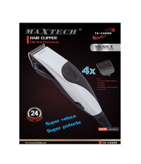 Tagliacapelli Rasoio Con Filo Elettrico Regolabile Spazzola Maxtech Da Uomo Ta-ca009         