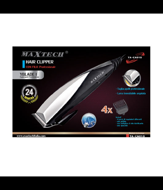 Tagliacapelli Rasoio Da Uomo Per Rasatura Barba Regolabile Maxtech Professionale Ta-ca010         