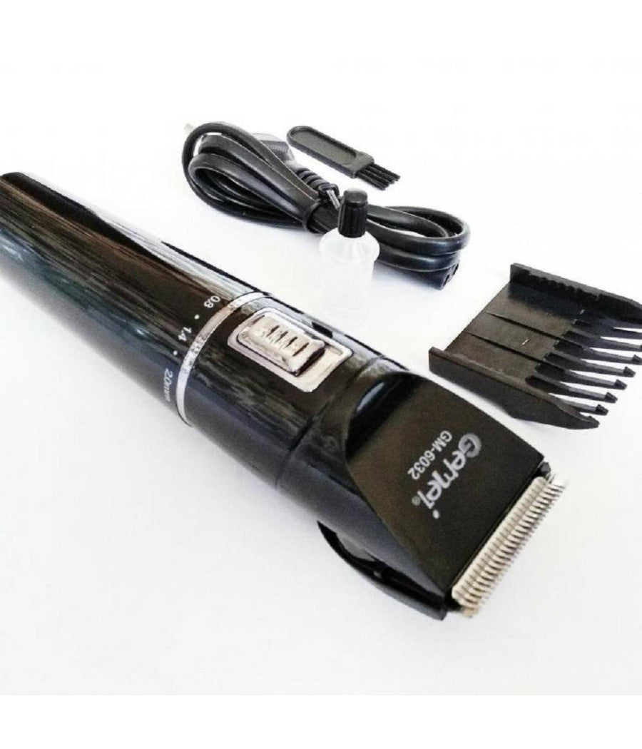 Tagliacapelli Rasoio Elettrico Professionale Ricaricabile Taglia Barba Gm-6032         