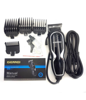 Tagliacapelli Rasoio Elettrico Regola Barba Baffi Basette Lama Acciaio Gm-817         