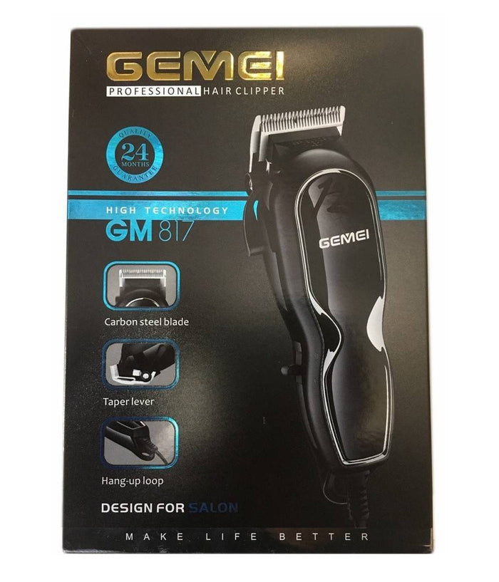 Tagliacapelli Rasoio Elettrico Regola Barba Baffi Basette Lama Acciaio Gm-817         