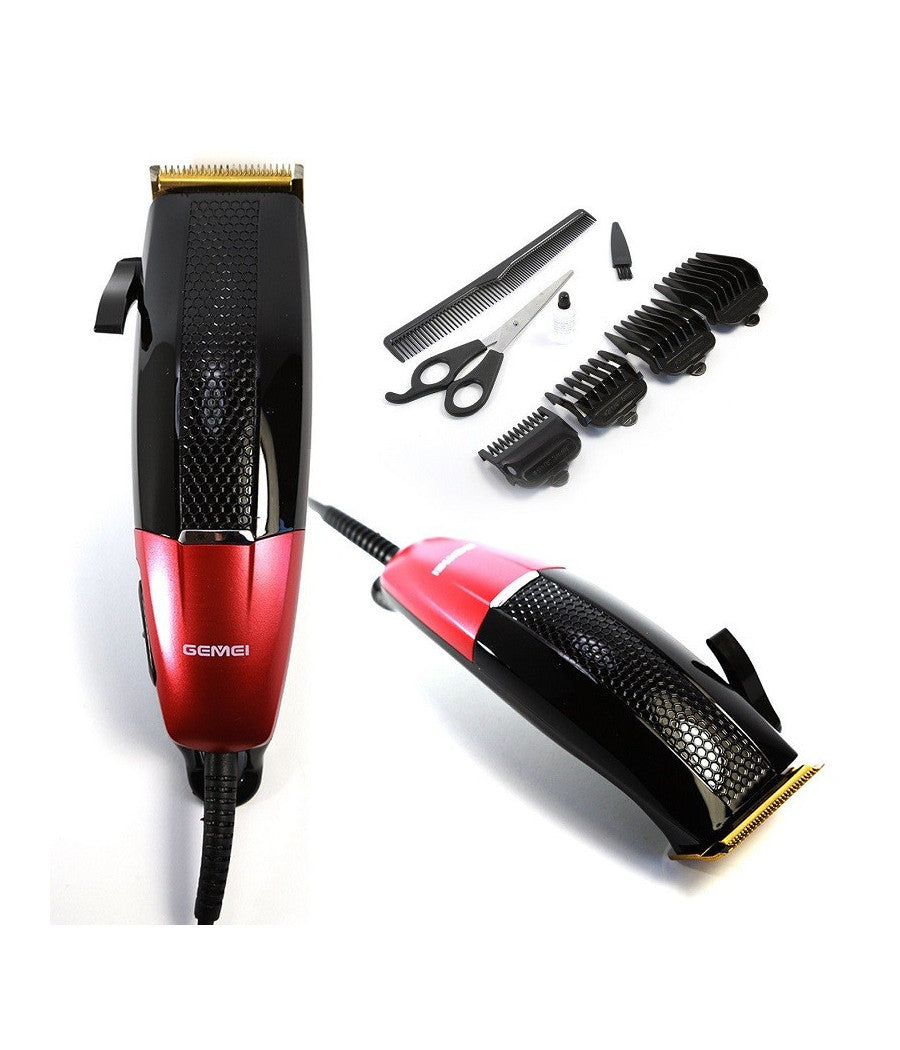 Tagliacapelli Rasoio Elettrico Regola Barba Baffi Basette Lame In Titanio Gm807         