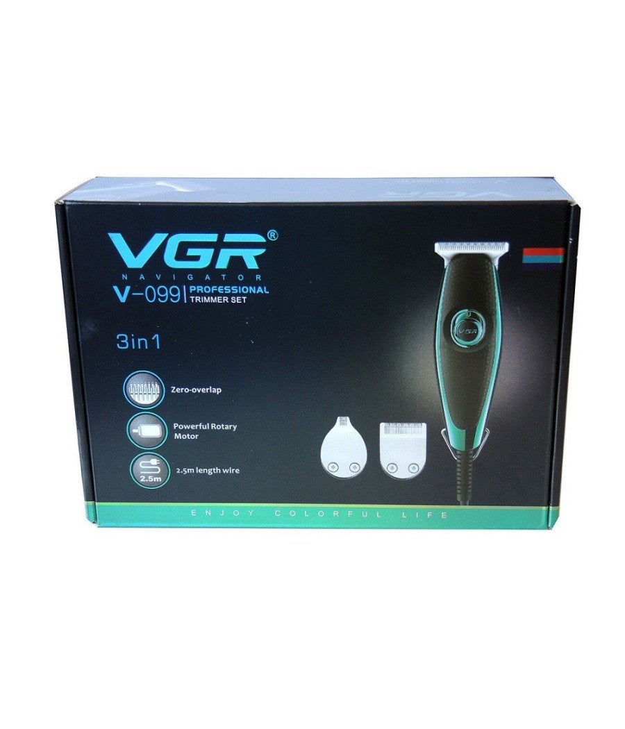 Tagliacapelli Rasoio Elettrico Regola Barba Taglia Capelli Accessori Vgr V-099         