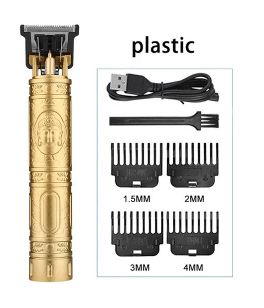 Tagliacapelli Rasoio Elettrico Ricaricabile Regolabile Taglia Barba Capelli Prof         