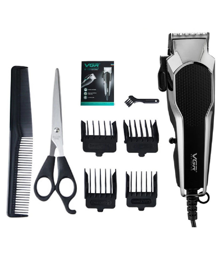Tagliacapelli Regola Barba Rasoio Con Filo Elettrico Professionale Trimmer V-130         