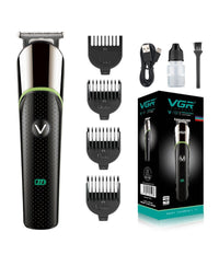 Tagliacapelli Regolabarba Portatile A Batteria Ricaricabile Usb Senza Fili V-191         