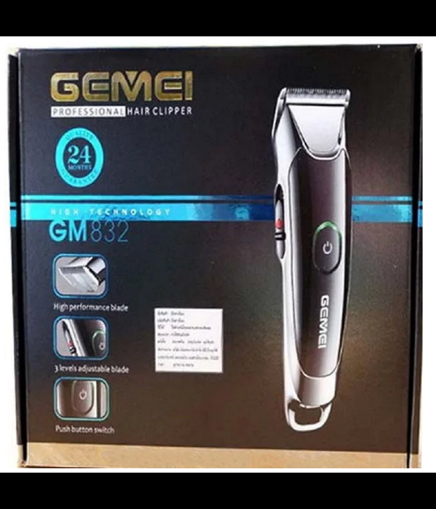 Tagliacapelli Regolabarba Professionale Capelli Barba Ricaricabile Gm-832         