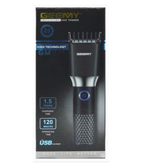 Tagliacapelli Ricaricabile Professionale In Metallo Elettrico Senza Fili Gm-871         