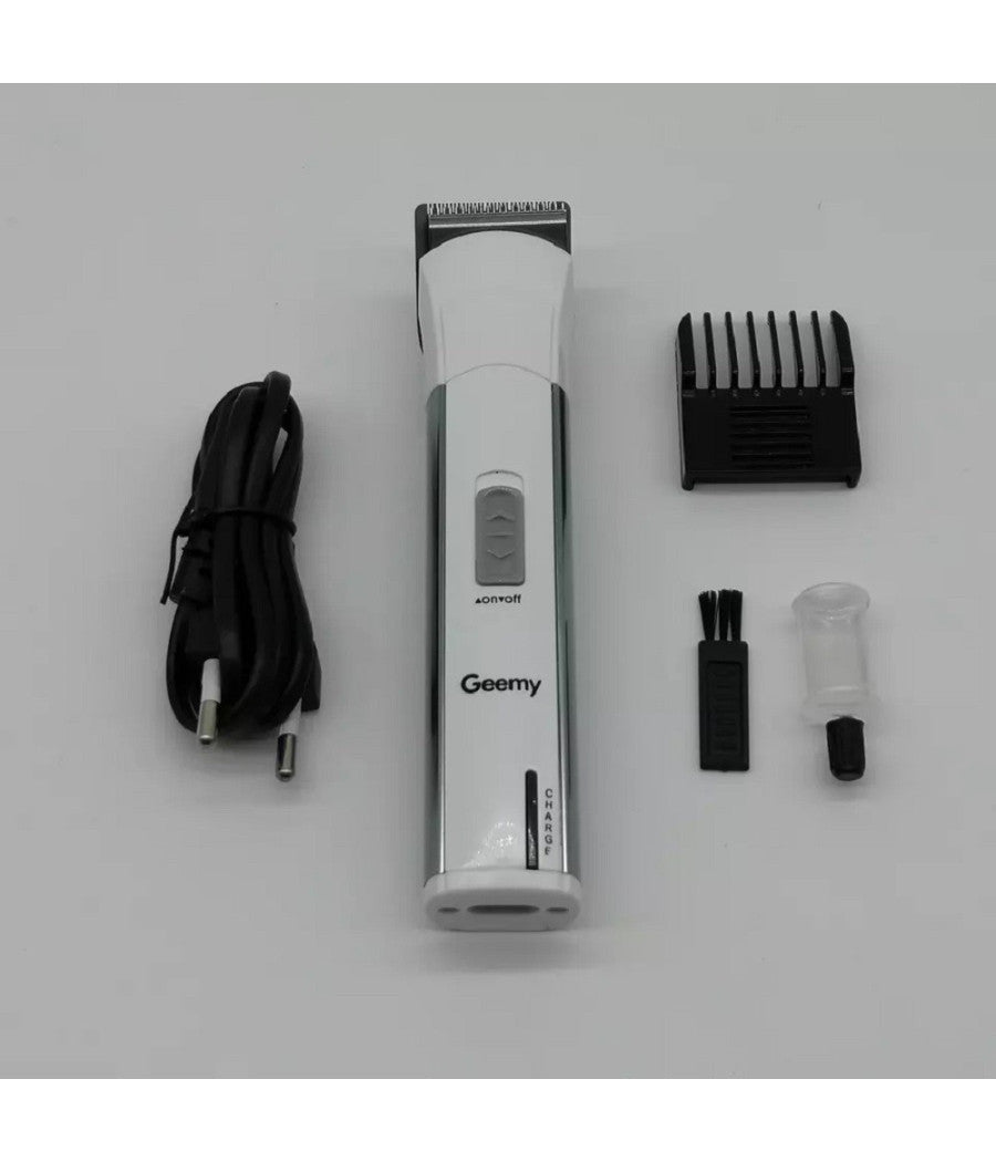 Tagliacapelli Tagliabarba Professionale Elettrico A Batteria Ricaricabile Gm-698         