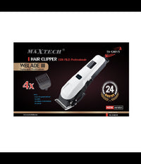 Tagliacapelli Uomo Con Filo Regolabile Con Spazzola Lubrificante Uomo Maxtech Ta-ca015         