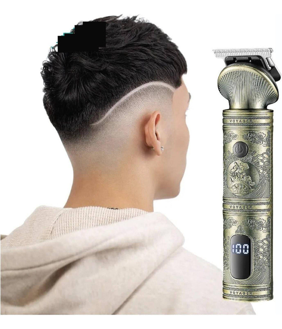 Tagliacapelli Uomo Professionale Senza Filo Ricaricabile A Batteria 0 Mm Vgr 962         