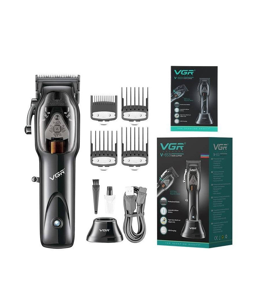 Tagliacapelli Uomo Professionale Senza Filo Ricaricabile A Batteria 0 Mm Vgr653         