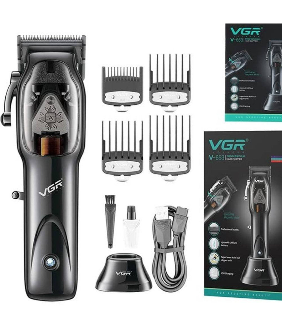 Tagliacapelli Uomo Professionale Senza Filo Ricaricabile A Batteria 0 Mm Vgr653         