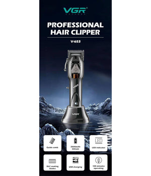 Tagliacapelli Uomo Professionale Senza Filo Ricaricabile A Batteria 0 Mm Vgr653         