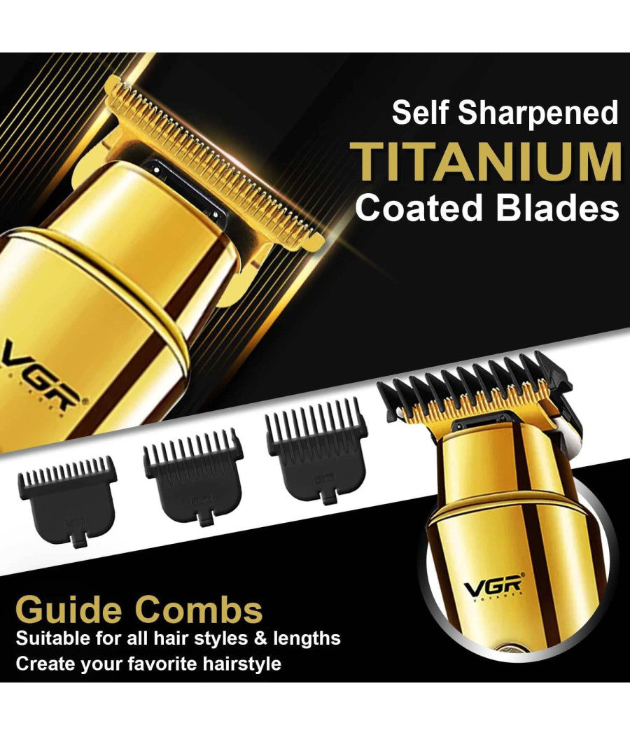 Tagliacapelli Uomo Taglia Capelli Macchinetta Professionale Ricaricabile Vgr 947         