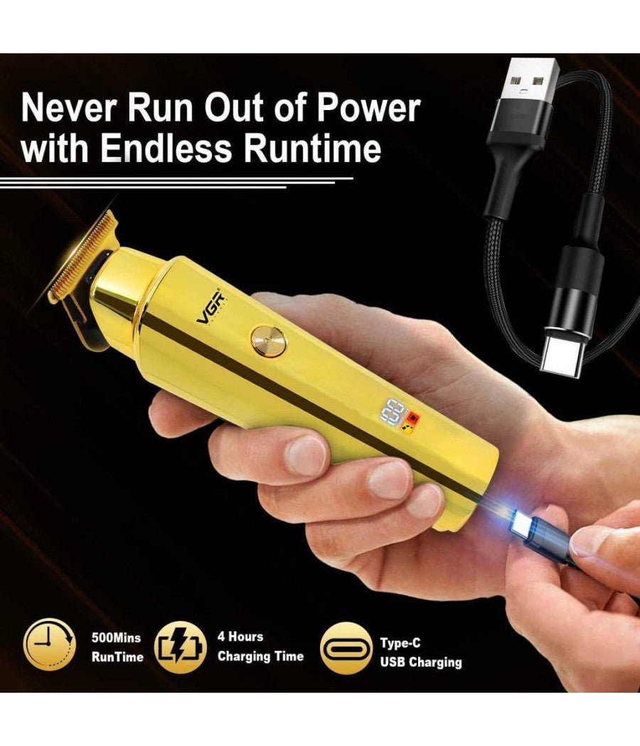 Tagliacapelli Uomo Taglia Capelli Macchinetta Professionale Ricaricabile Vgr 947         