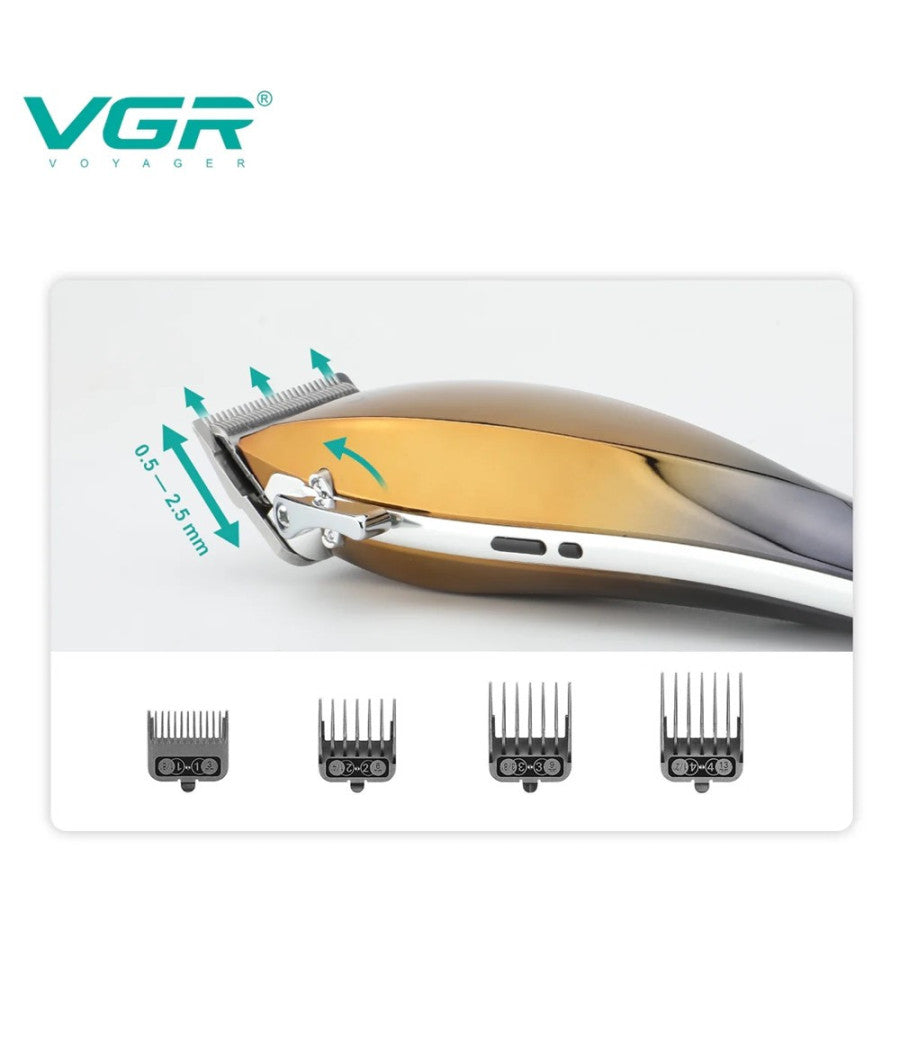 Tagliacapelli V-115 Display Digitale Professionale A Batteria Ipx4 Ricarica Usb         