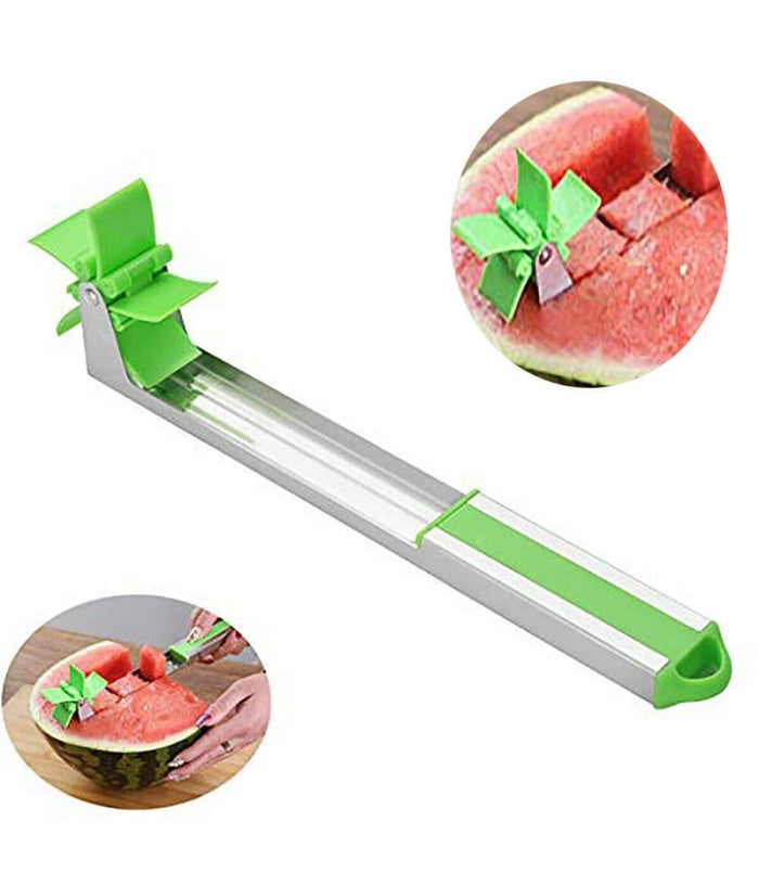 Taglianguria Mulino A Vento Anguria Multiuso Cucina Taglio Della Frutta Cubetti         