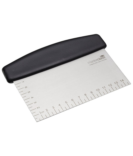 Tagliapasta Pizza Raschietto Spatola Rettangolare In Acciaio Inox Con Righello         