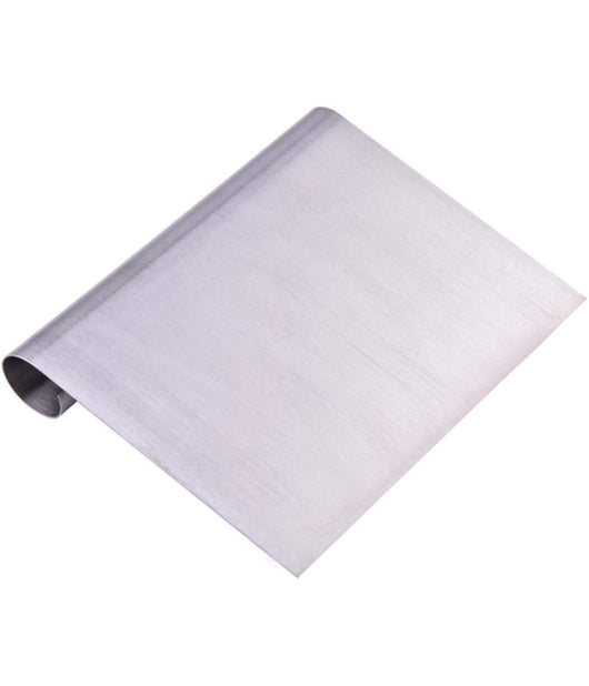 Tagliapasta Raschietto Spatola Rettangolare In Acciaio Inox Taglia Pasta Pizza         