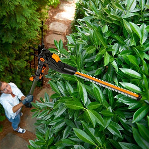 Tagliasiepi con Prolunga 3.6Mt a Batteria 20V/2Ah con Carica Rapido 1H X 2Ah