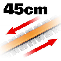 Tagliasiepi con Prolunga 3.6Mt a Batteria 20V/2Ah con Carica Rapido 1H X 2Ah