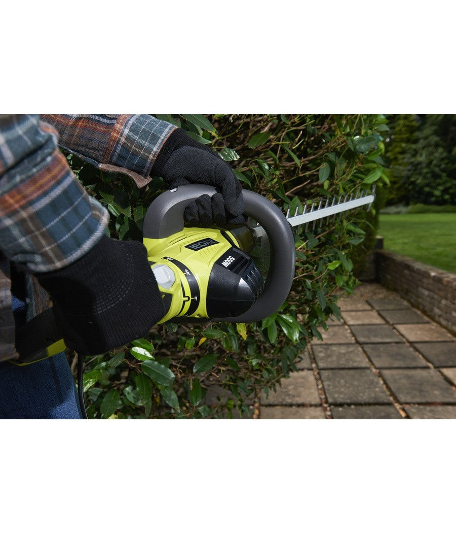 Tagliasiepi Elettrico Ryobi Rht5555rs 550w Lama 55cm Taglio 26mm Rotante         