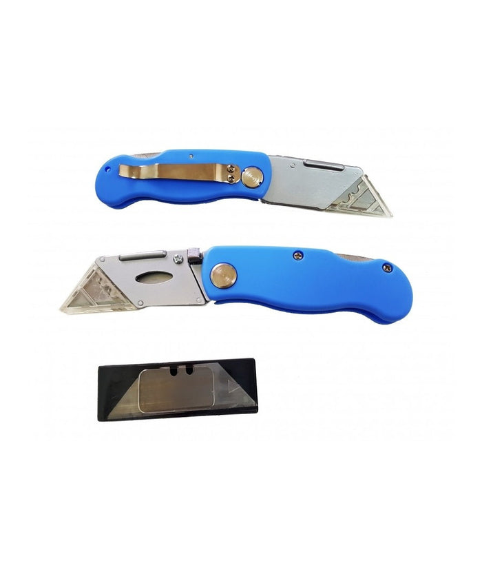 Taglierino Professionale Cutter Con Tappo E Lame Acciaio Ricariche Per Elettronica Bricolage Modellismo         