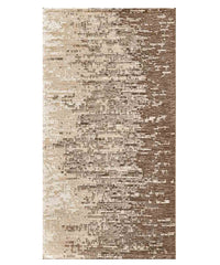 Tappeto TAMIGI TORTORA moderno contemporaneo pixel sfumati, passatoia cucina multiuso lavabile antiscivolo cm.55x190