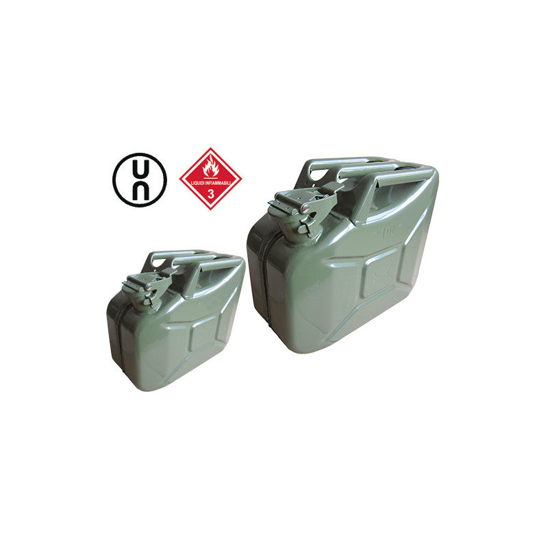 Taniche in metallo 20 L – robusta per trasporto liquidi